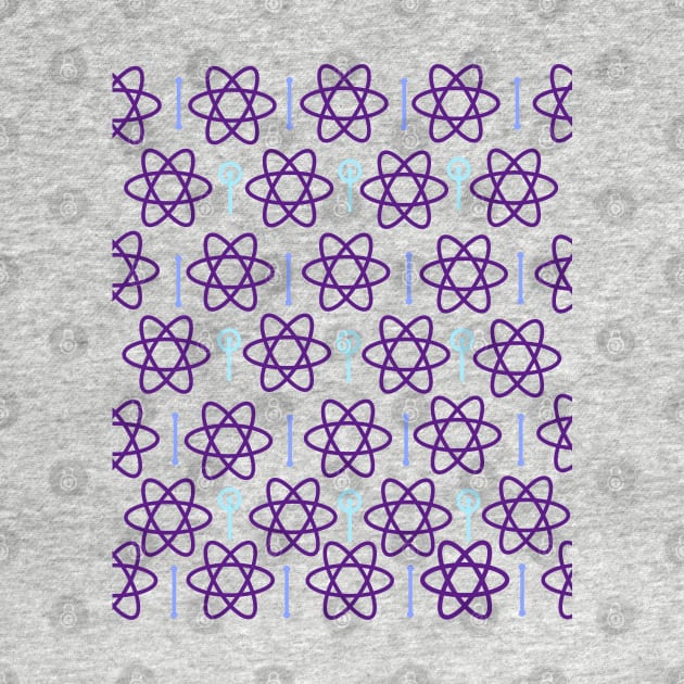 Purple Atomic Pattern by ACircusofLight